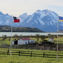 Estancia Lazo with Laguna Verde